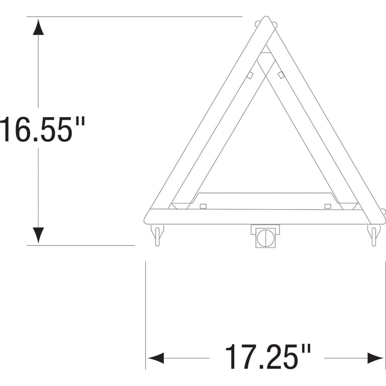 Porte-clés Avion Parachute Warning - Triangle Orange, Idée Cadeau Originale Et Fun