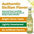 thumbnail image 3 of Tomarchio Organic Sicilian Lemon Soda, 4 x 9.3 Fl Oz (275ml) – Italian Sparkling Fruit Juice Drink, Limonata, Glass Bottle. Vegan (Pack of 6), 3 of 7