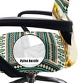 thumbnail image 5 of Renewold American Tribal Highland Cow Sunflower Blue Desk Chair Cover Stretch Office Chair Slipcover Dustproof Desk Computer Chair Cover High Back Chair Protective Cover Easy to Install, S, 5 of 7
