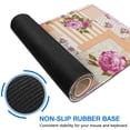 thumbnail image 6 of Long Mouse Pads for Desk,Pioneer Flower Floral Print Pattern Desk Mats on Top Of Desks, Desk Mouse Pad Extra Large with 3mm Non-Slip Base and Stitched Edge for Gaming,Office,Work,Home 31.5"x11.8", 6 of 6