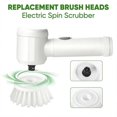 thumbnail image 3 of Electric Scrubber USB Rechargeable Wireless Electric Cleaning Brush with 5PCS Brush Head Kitchen Dis, 3 of 5