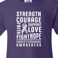 thumbnail image 4 of Inktastic Turners Syndrome Awareness Strength Courage Support Youth T-Shirt, 4 of 5