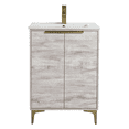 thumbnail image 2 of Fine Fixtures Wilmington 24 Inch Bathroom Vanity With Sink - Fully Assembled Bathroom Sink Cabinet, Bathroom Vanities, Wood Bathroom Vanity, Small Bathroom Sink Cabinet, 24 Bathroom Vanity With Sink, 2 of 7