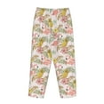 thumbnail image 5 of Haiem Tropical Pink Flamingo Pineapple Women's Pajama Pants Ultra Lightweight Pjs Bottoms Sleepwear Bottom Pants With Pocket Drawstring-XX-Large, 5 of 9