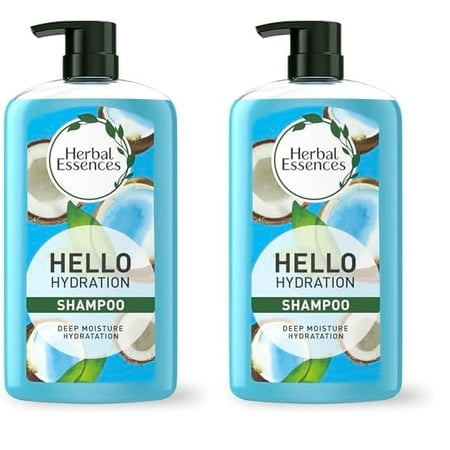 Herbal Essences Hello hydration shampoo shampooing for hair 29.2 FL OZ (Pack of 2)