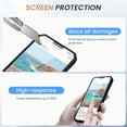 thumbnail image 6 of for iPhone 14 Plus Case with Screen Protector - Slide Camera Cover Phone Case with Ring Stand, Heavy Duty Military Grade Shockproof Rugged Bumper for iPhone 14 Plus Accessories Blue, 6 of 14