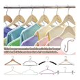 thumbnail image 2 of 50PCS Hanger Connector Hooks Hanger Extender Hooks Stable Clothes Hanger Connector for Clothes Hanger, 2 of 5