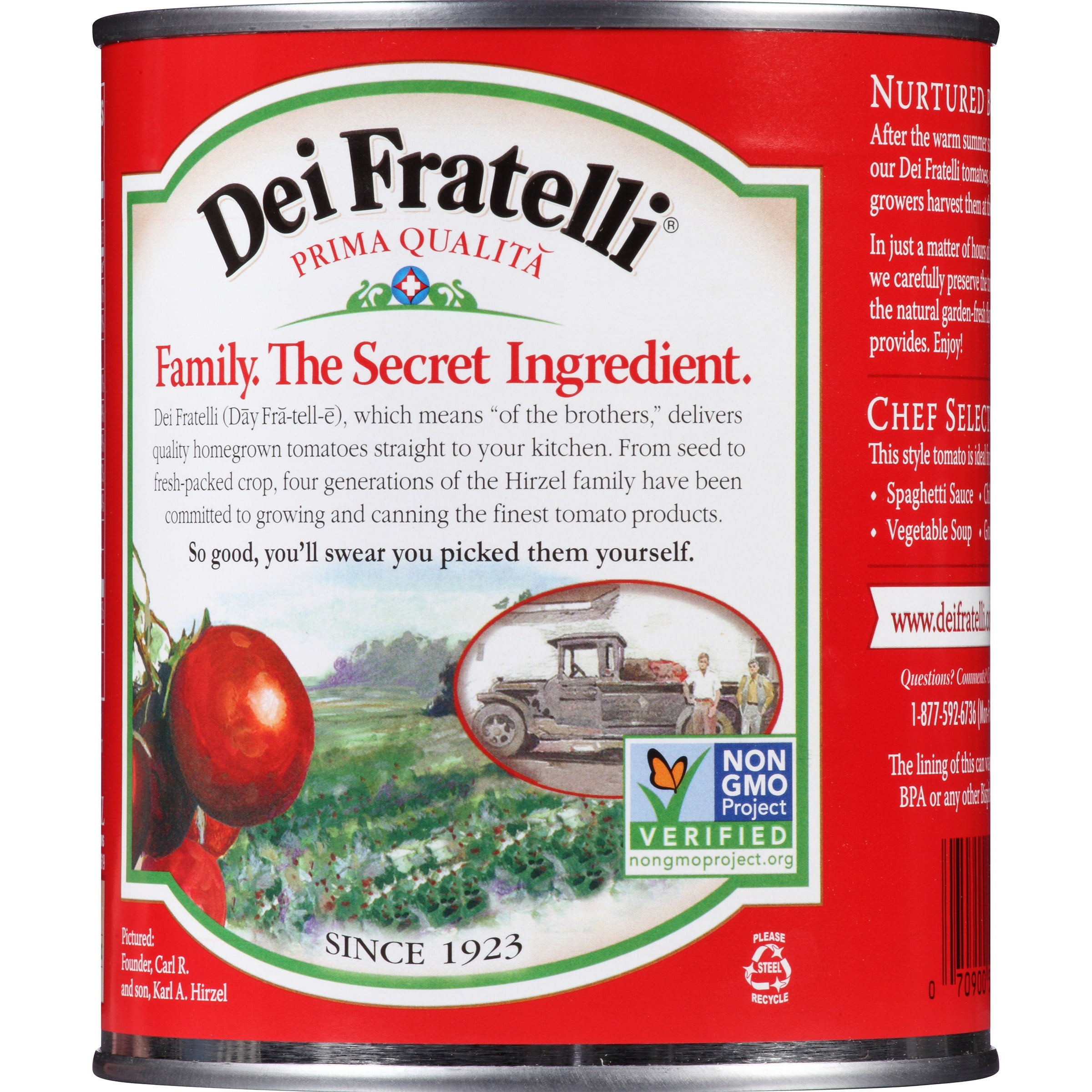Hirzel Canning Dei Fratelli  Tomatoes, 28 oz
