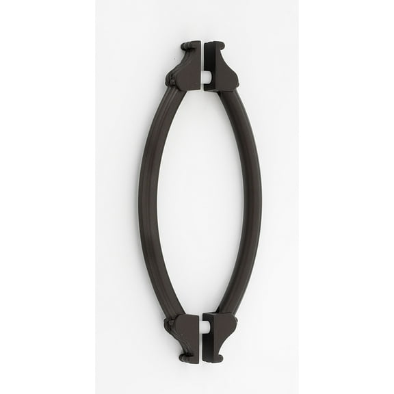 Alno G1476-6-CHBRZ Fiore 6 Inch Back To Back Cabinet Pulls Chocolate Bronze