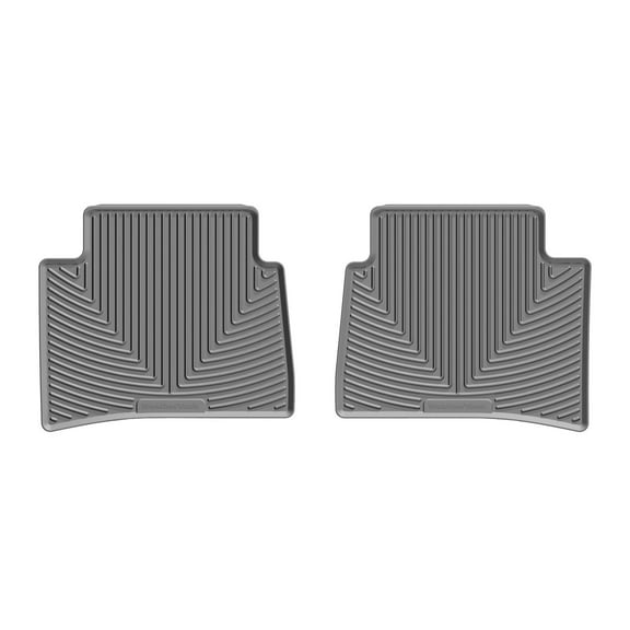 WeatherTech All-Weather Floor Mats compatible with Toyota Corolla Hybrid, Corolla - 2nd Row, Grey