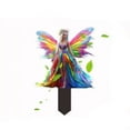 thumbnail image 2 of RuiJiao Vibrant 2D Fairy Garden Stake - Colorful Female Celestial Figure for Outdoor and Courtyard Decor, Flat Design for Easy Insertion, Perfect for Enhancing Garden Scenes, 2 of 8