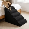 thumbnail image 5 of Heeyoo Non-Slip 5-Step High-Density Sponge Pet Stair & Step, Black, 5 of 7