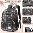 thumbnail image 4 of Unisex 900D Print 3 Piece Backpack Set Water-Resistant College Style Bookbag Back to School Backpack for Men Women, 4 of 6