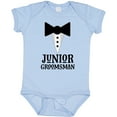 thumbnail image 3 of Inktastic Junior Groomsman Bridal Party Wedding Boys Baby Bodysuit, 3 of 5