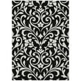 thumbnail image 2 of Addison Rugs Chantille Indoor/Outdoor Transitional Floral Black Washable Rectangle Rug, 9' x 12', 2 of 6