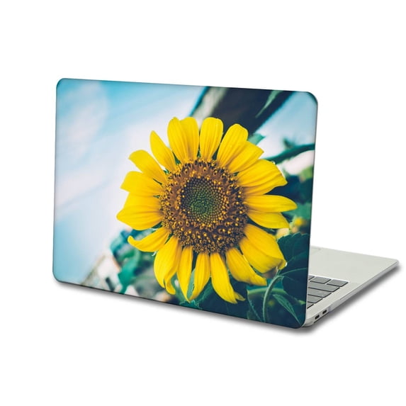 KSK KAISHEK Only for MacBook Air 13.6 inchs Case 2022.0 Released Model A2681 m2, Plastic Hard Shell Cover, Flower 0805