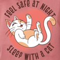 thumbnail image 3 of CafePress - Sleep With A Cat T Shirt - Womens Comfort Colors® Shirt, 3 of 4