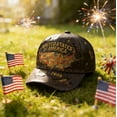 thumbnail image 4 of 250th Anniversary USA Hat, Flag & Eagle Printed Baseball Cap Patriotic Tribute To 1776-2026 Gift for History Enthusiasts & Patriots, Celebration Events, 4 of 6