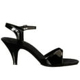thumbnail image 6 of Ellie Shoes E-305-Juliet 3 inch Heel Womans Sandal Black Patent / 5, 6 of 8