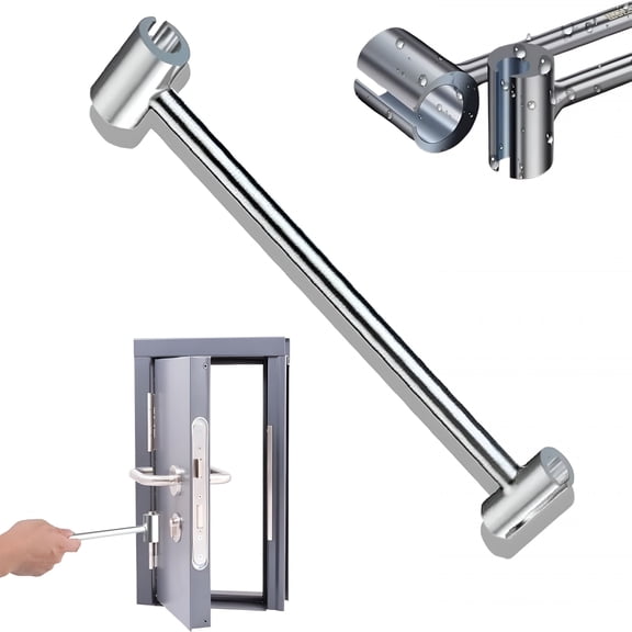 EXLEAF 4 in 1 Hinge Gap Adjusting Wrench Kit,Double Headed Door Hinge Repair Tool for Residential,Fire,Security Doors,Door Hinge Adjustment Tool(S)