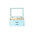 thumbnail image 2 of Powder Blue Lift Top Jewelry Box, 2 of 7