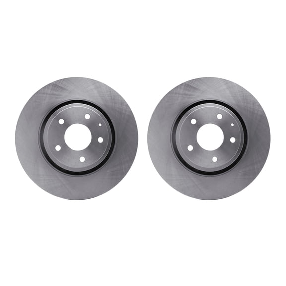 Dynamic Friction Company Front Brake Rotors 6002-80078