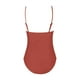 thumbnail image 4 of WILLBEST Traje de Baño Mujer 2 Piezas Traje de Baño Bikini de Color Sólido para Mujer con Tirantes Ajustables y Diseño de Espalda Abierta Traje de Baño de Playa Elegante para Verano, 4 of 4