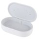 thumbnail image 2 of Caja desinfectante UV portátil para cepillos de dientes, limpiador de joyas y organizador con cargador inalámbrico para teléfono, 2 of 8