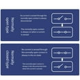 thumbnail image 4 of DC 1-200A Overload Protection Current Relay Current Transformer Induction Switch, 4 of 8