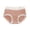 Camel, variant on Womens Lace Underwears Soft Comfortable Stretch High Waist Briefs Panties Cheeky Sexy Bikini Floral Design Panties Camel L
