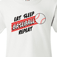thumbnail image 4 of Inktastic Eat, Sleep, Baseball, Repeat Youth T-Shirt, 4 of 5