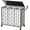 Beige, variant on Laundry Basket with Wheels, 115-142L Laundry Hamper 3 Section with Lid, Dirty Clothes Hamper with Removable Bags, Large Capacity Iron-Made Laundry Basket Organizer Laundry Sorter for Dorm