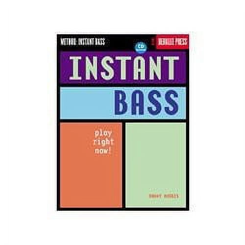 Hal Leonard Instant Bass Book/CD