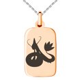 thumbnail image 4 of Tioneer Stainless Steel 3rd Gen Milotic Pokémon Engraved Small Rectangle Dog Tag Charm Pendant Necklace, 4 of 4