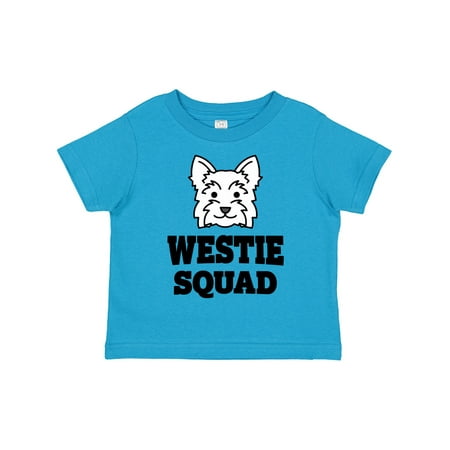

Inktastic Dog Westie Squad Gift Toddler Boy or Toddler Girl T-Shirt