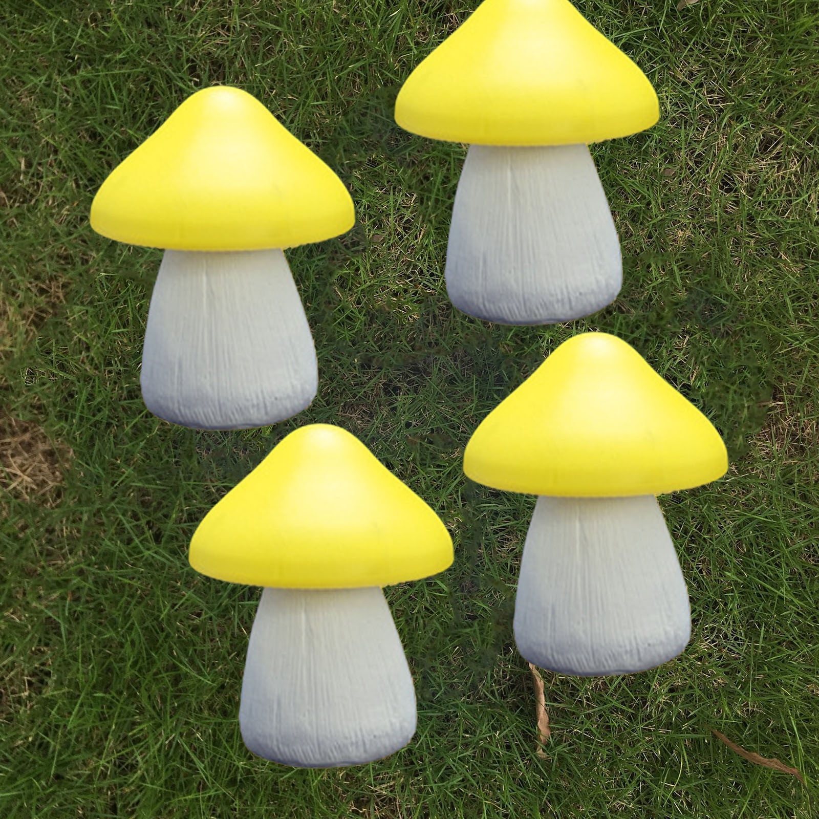 1 Packs Solar Mushroom Lights Outdoor Waterproof Solar Powered Garden Lights for Yard Pathway Fence Decoration Color Changing LED Landscape Lighting with Auto On Off