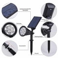 thumbnail image 3 of Foco de luz LED Solar para jardín, cambio automático, 7 colores, luz Solar para exteriores, para patio, iluminación de césped, impermeable, 1 Uds. Xemadio 2022935, 3 of 9