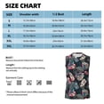 thumbnail image 6 of Fotbe Men's Colorful Tropical Leaves Print Men's Sleeveless Muscle Tank Tops Casual T-Shirts for Gym Workout Beach-3X-Large, 6 of 8