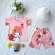 thumbnail image 3 of Cinnamoroll-Conjunto de pijama de manga corta para niños y niñas, ropa de dormir de verano, ropa de casa, Kuromi, My Melody, 3 of 4