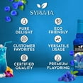thumbnail image 5 of Syruvia Blue Raspberry Sugar Free Coffee Syrup 25.4 Fl. Oz With Pump, 5 of 7