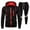 C127/Black, variant on Vividxx 2025 Men's Casual Tracksuit Set Long Sleeve Full Zip Running Jogging Athletic Sweat Suits