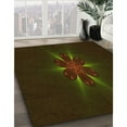thumbnail image 3 of Ahgly Company Machine Washable Indoor Rectangle Transitional Black Brown Area Rugs, 5' x 8', 3 of 7