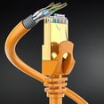 thumbnail image 4 of Cat 7 Ethernet Cable 15 ft - (5 Pack) High-Speed Cat7 Internet & Network LAN Patch Cables, RJ45 Connectors - Perfect for Gaming, Streaming, and More (Orange), 4 of 7