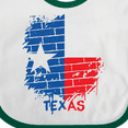 thumbnail image 4 of Inktastic Graffiti Texas State Flag Boys or Girls Baby Bib, 4 of 4