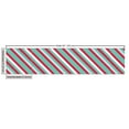 thumbnail image 2 of Ambesonne Stripes Fabric by the Yard Upholstery, Christmas Vibe Simple Lines, 5 Yards, Seafoam Dark Pink, 2 of 4