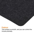 thumbnail image 4 of Uxcell 14"x13" Mouse Pad, Felt Dual Side Soft Desk Pad Writing Mat for Office Home, Gray, 4 of 5