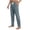 31# Dark Green, variant on Mens Bamboo Viscose Pajama Pants 2026 Soft Cooling Moisture Wicking Elastic Drawstring Waist Straight Leg Sleep Loungewear Pants Light Gray M