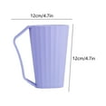 thumbnail image 3 of HOZVOMI Reusable Handle Rinse Cup for Bathroom, Bedroom, Kitchen, Office, Travel, Double Thickened, Easy Clean, Multi Use Drinkware, 3 of 7