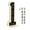 1-9IN, variant on Solar House Numbers For Outside, 9 Inch Solar Powered House Numbers, Waterproof Led Address Light, No Wiring