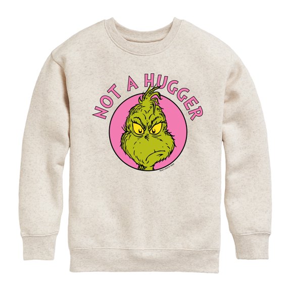 The Grinch - Graphic Long Sleeve Fleece Sweatshirt